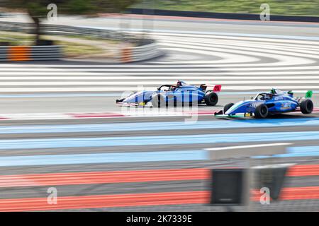 Championnat de France F4 Paul Ricard, le Castellet, FRANCE, 16/10/2022 Florent 'MrCrash' B. Banque D'Images