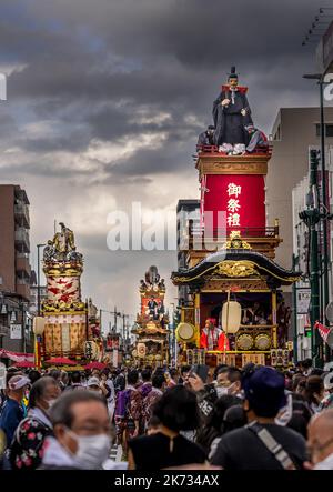 Festival Kawagoe (Matsuri) à Saitama, Japon Banque D'Images