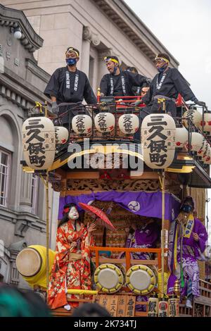 Festival Kawagoe (Matsuri) à Saitama, Japon Banque D'Images