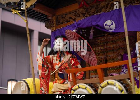 Festival Kawagoe (Matsuri) à Saitama, Japon Banque D'Images