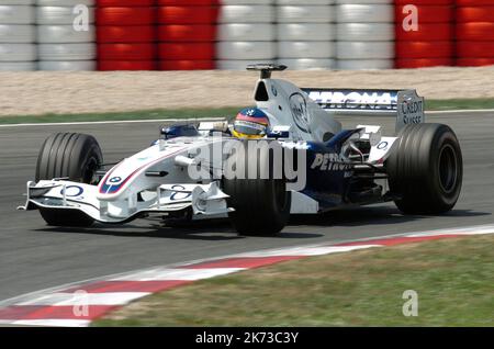 ARCHIVE PHOTO: Il y a 25 ans, sur 26 octobre 1997, Jacques Villeneuve devient champion du monde de Formule 1, Jacques VILLENEUVE, CAN, BMW Sauber .action. Formule 1, GP espagnol à Barcelone.14.05.2006. SVEN SIMON, Princess-Luise-Str.41#45479 Muelheim/Ruhr#tel.6/8#fax 0208/9413260#account 9413250 1428150 Commerzbank E ssen BLZ 36040039#www.SvenSimon.net#e-mail: Banque D'Images