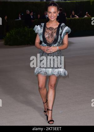 LOS ANGELES, CALIFORNIE, États-Unis - OCTOBRE 15 : Alicia Vikander arrive au Gala annuel 2nd du Musée du mouvement de l'Académie présenté par Rolex au Musée du mouvement de l'Académie sur 15 octobre 2022 à Los Angeles, Californie, États-Unis. (Photo par image Press Agency) Banque D'Images