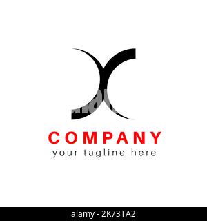 Logo commercial abstrait et motif vectoriel de signe. Illustration de Vecteur