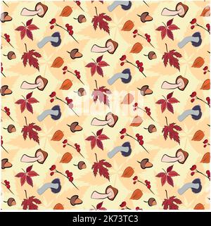 Citrouilles d'automne avec motif de fond sarcelle. Feuilles d'érable, tournesols, fleurs ditsy. Parfait pour l'automne, Thanksgiving, vacances, tissu, textile. Nuance de répétition sans couture. Illustration vectorielle Illustration de Vecteur