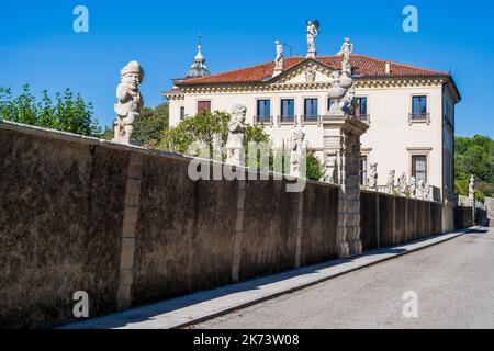 Villa Valmarana ai Nani, Vicenza, Vénétie, Italie Banque D'Images