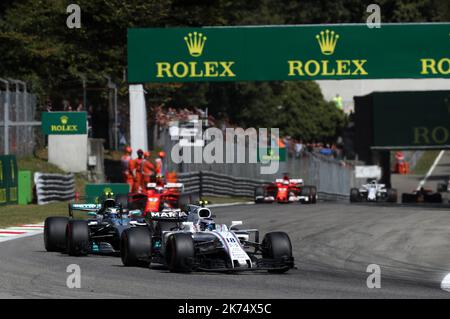 Lance Pelle (CAN), équipe Williams F1. Autodromo di Monza. Banque D'Images