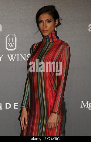 Claudia Carpentier participe au gala amfAR de Milan lors de la semaine de la mode de Milan vêtements pour femmes Printemps 2018, à Milan sur 21 septembre 2017. Banque D'Images