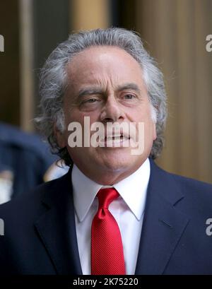 Harvey Weinstein a recruté l'avocat de New York Benjamin Brafman, qui était chargé de l'affaire Dominique Strauss Kahn, ancien directeur du FMI Banque D'Images