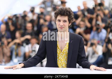 L'acteur français Vincent Lacoste pose sur 11 mai 2018 au cours d'une séance photo pour le film 'Sorry Angel (Plaire, Aimer et couleur Vite)' lors de l'édition 71st du Festival de Cannes, dans le sud de la France Banque D'Images