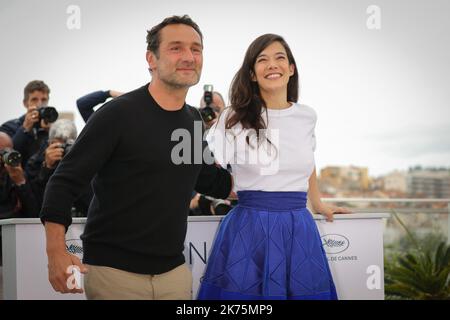 En présence du réalisateur Gilles LELLOUCHE (France). Des actrices Melanie DOUTEY (France) Festival annuel du film de Cannes 71st à Cannes, France, mai 2018. Le festival du film se déroulera du 8 au 19 mai. Banque D'Images