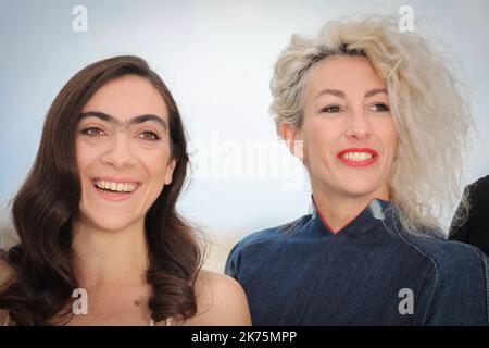 En présence de des actrices Tania CASSIANI (Argentine) et Romina INIESTA (Argentine). Festival annuel du film de Cannes 71st à Cannes, France, mai 2018. Le festival du film se déroulera du 8 au 19 mai. Banque D'Images