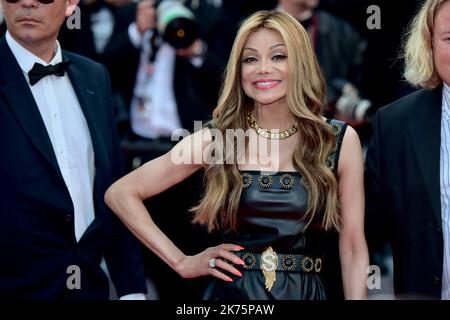 La Toya Jackson participe à la projection de « Burning » lors du Festival annuel de Cannes 71st au Palais des Festivals sur 16 mai 2018 à Cannes, France. Banque D'Images