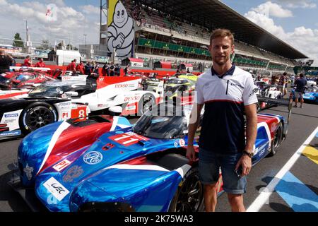 11 . Course SMP . Russe . BR ENGENEERING BR1 – AER . LMP1 . Jenson Button . Angleterre . Les 2018 heures du Mans 24, sur 2 juin 2018 au circuit du Mans *** Légende locale *** Banque D'Images