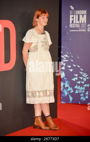 Rebecca Lenkiewicz. « She Said », Headline Gala, BFI London film Festival 2022, Royal Festival Hall, Southbank, Londres. ROYAUME-UNI Banque D'Images