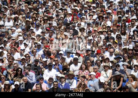 Roquebrune-Cap-Martin, vendredi 19 avril 2019 - Rolex Monte-Carlo Masters, quarts de finale court Rainier III - Novak Djokovic (SRB) - Daniil Medvedev (Rus) Banque D'Images