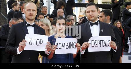 Pose alors qu'elle arrive pour la projection du film "les Miserables" à l'édition 72nd du Festival de Cannes à Cannes, dans le sud de la France, sur 15 mai 2019 - Festival de Cannes 72nd Banque D'Images