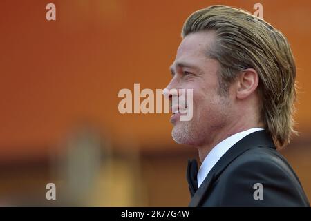 ©FRANCK CASTEL/MAXPPP - le film annuel de Cannes 72nd Festiva, l CANNES, FRANCE - MAI 21 Brad Pitt assiste à la projection d'une fois à Hollywood lors du Festival annuel de Cannes 72nd sur 21 mai 2019 à Cannes, France. Banque D'Images