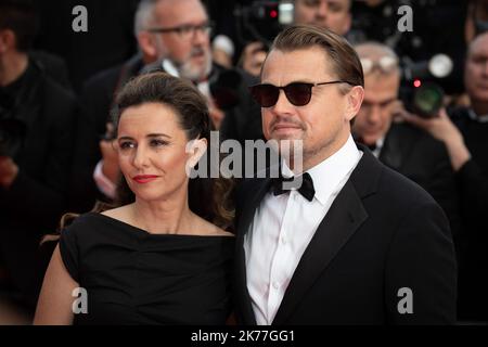 Leonardo DiCaprio, Leila Conners Banque D'Images