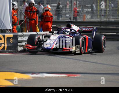 Giuliano Alesi - Trident Lors de la Formule 2, entraînez-vous au circuit de Monaco, Monaco. Banque D'Images