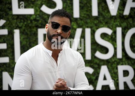 Ricky Whittle pendant le Festival de télévision 59th à Monte Carlo, Monaco sur 17 juin 2019. Banque D'Images