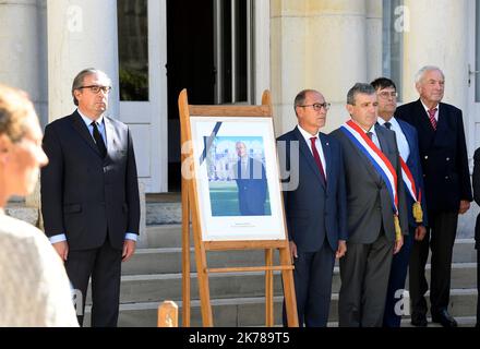 La mort de Chirac : cérémonie publique de respect de l'ancien président français le 30 septembre 2019 Banque D'Images