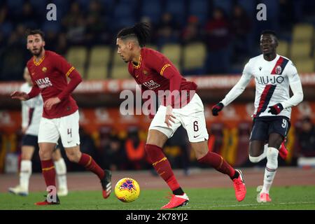 Chris Smamalling (EN TANT QUE ROMA) en action pendant le match de football de la série italienne Banque D'Images