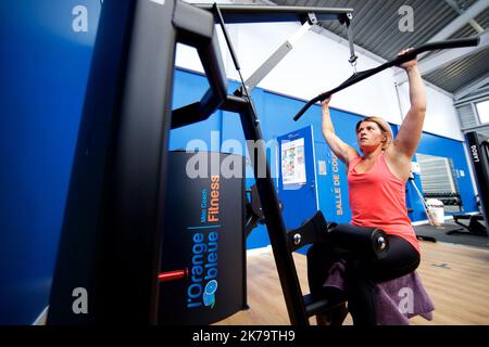 Réouverture des salles de sport et des gymnases à boulogne-sur-mer, France, le 2 juin 2020 Banque D'Images