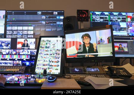 2020/06/19. Martine Louise Marie Aubry est une politicienne française. Elle a été la première secrétaire du Parti socialiste français (Parti socialiste, PS) de novembre 2008 à avril 2012, et a été la première femme maire de Lille (Nord) depuis mars 2001 Banque D'Images