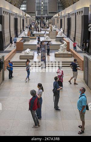 Réouverture du Musée d'Orsay après la crise de Covid 19 juin 27 2020 Banque D'Images