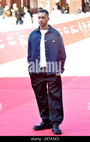 Rome, Italie. 14th octobre 2022. ROME, ITALIE - OCTOBRE 14: Alessandro Mahmood assistez à la séance photo de 'Mahmood' à Alice Nella Città lors du Festival du film de Rome 17th à l'Auditorium Parco Della Musica on 14 octobre 2022 à Rome, Italie. Credit: dpa/Alay Live News Banque D'Images
