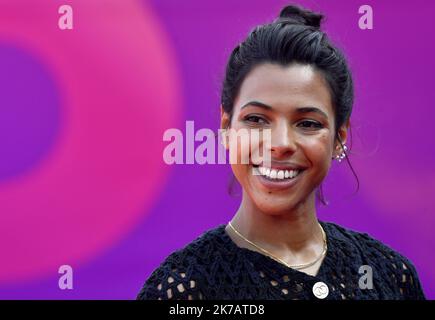 ©PHOTOPQR/OUEST FRANCE/Stéphane Geufroi ; Deauville ; 11/09/2020 ; 46 ème édition du festival du cinéma américain de Deauville. L'actrice Zita Hanrot . - 2020/09/11. Festival américain du film de Deauville. Banque D'Images