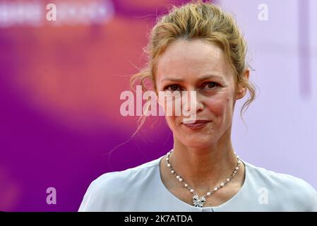 ©PHOTOPQR/OUEST FRANCE/Stéphane Geufroi ; Deauville ; 11/09/2020 ; 46 ème édition du festival du cinéma américain de Deauville. Vanessa Paradis , précédente du jury. - 2020/09/11. Festival américain du film de Deauville. Banque D'Images