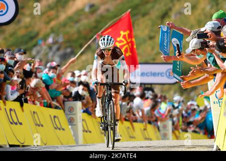 ©PHOTOPQR/LA MONTAGNE/Jérémie FULLERINGER ; ; 11/09/2020 ; Tour de France 2020, etape 13 CHATEL-GUYON > PUY MARY, 11/09/2020. Photo Jeremie Fulleringer - Tour de France 2020, 13th scène le 10th 2020 septembre Châtel-Guyon - Puy-Mary Banque D'Images