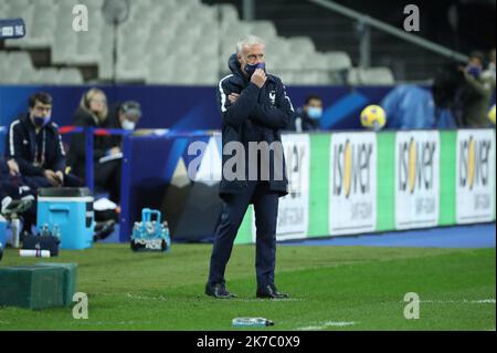 ©PHOTOPQR/LE PARISIEN/Arnaud Journois ; SAINT DENIS ; ; FOOTBALL , LIGUE DES NATIONS - 17/10/2020 - SAINT DENIS , STADE DE FRANCE / FRANCE - SUÈDE - Saint Denis, France, nov 17th 2020 - Ligue des Nations de football France vs Sweeden Banque D'Images