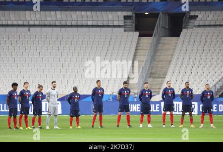 ©PHOTOPQR/LE PARISIEN/ARNAUD JOURNOIS ; SAINT DENIS ; 24/03/2021 ; FOOTBALL , ELIMINATOIRES DE LA COUPE DU MONDE FIFA 2022 . SAINT DENIS , STADE DE FRANCE / FRANCE - UKRAINE / Banque D'Images