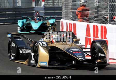 ©PHOTOPQR/NICE MATIN/Jean François Ottonello ; Monaco ; 08/05/2021 ; OTTONELLO JEAN-FRANÇOIS - samedi 8 mai 2021 à Monaco - 4e Grand Prix de Formule E de Monaco 2021 - 13 – Antonio Felix da Costa (por) - DS techeetah - Monaco, 8th 2021 - 4th mai Formule E GP à Monaco Banque D'Images