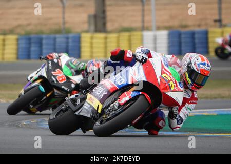 ©PHOTOPQR/Ouest FRANCE/Daniel FOURAY ; le Mans ; 14/05/2021 ; Sport . Motocyclisme . Vitesse . Championnat du monde . Grand prix de France moto . Le Mans . Catégorie MotoE . 68 . Yonny Hernandez . Octo Pramac MotoE . Colombie . Photo Daniel Fouray . Banque D'Images