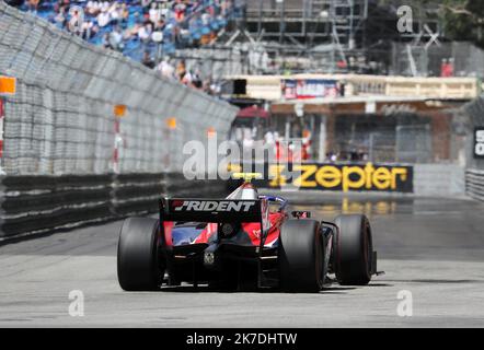 ©PHOTOPQR/NICE MATIN/Dylan Meiffret ; Monaco ; 21/05/2021 ; MEIFFRET DYLAN, Vendredi 21 Mai 2021 à Monaco - 78ème Grand Prix de Monaco 2021 - Formule 2 cours 1. Banque D'Images