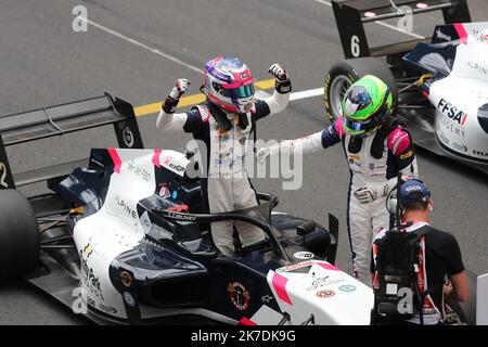 ©PHOTOPQR/NICE MATIN/Dylan Meiffret ; Monaco ; 22/05/2021 ; MEIFFRET DYLAN, Dimanche 23 Mai 2021 à Monaco - 78ème Grand Prix de Monaco 2021 - Podium Formule Alpine Banque D'Images