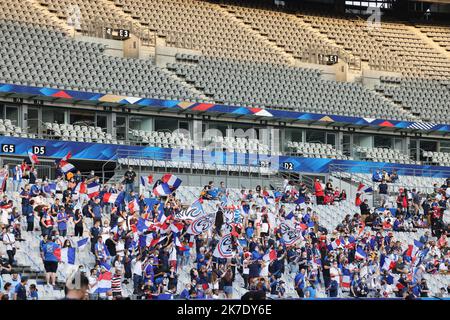 ©PHOTOPQR/LE PARISIEN/Arnaud Journois ; SAINT DENIS ; 08/06/2021 ; Match amical FRANCE - BULGARIE SAINT DENIS , STADE DE FRANCE - France vs Bulgarie 8 juin 2021 Banque D'Images