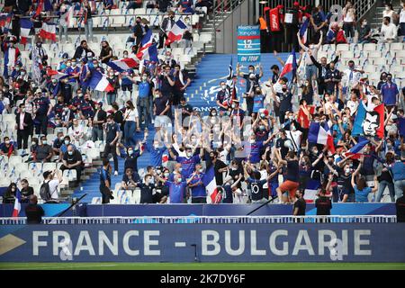 ©PHOTOPQR/LE PARISIEN/Arnaud Journois ; SAINT DENIS ; 08/06/2021 ; Match amical FRANCE - BULGARIE SAINT DENIS , STADE DE FRANCE - France vs Bulgarie 8 juin 2021 Banque D'Images