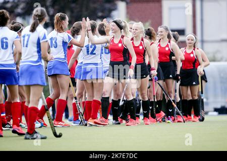 ©PHOTOPQR/VOIX DU NORD/Sami Belloumi Belloumi ; 27/06/2021 ; Cambrai le 27 juin 2021 : Hockey sur gazon féminin, France-Bologne. PHOTO SAMI BELLOUMI LA VOIX DU NORD. Hockey féminin sur gazon, France- Pologne Banque D'Images