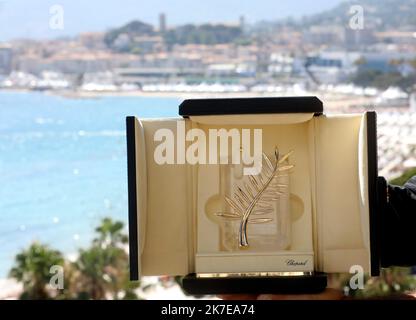 ©PHOTOPQR/NICE MATIN/Botella Sébastien ; Cannes ; 06/07/2021 ; Palme d'Or du Festival de Cannes 2021 74th Festival annuel de Cannes sur 06 juillet 2021 à Cannes, France Banque D'Images