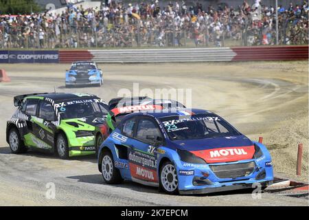 ©PHOTOPQR/OUEST FRANCE/Marc OLLIVIER ; Lohéac ; 05/09/2021 ; Andrea DUBOURG (FRA) categorie EURO RX1 Championnat du monde de vol FIA World RX du 3 au 5 septembre 2021 à Lohéac (35) en Bretagne. - Championnat du monde de la FIA 2021 à Lohéac (35) en Bretagne. Banque D'Images