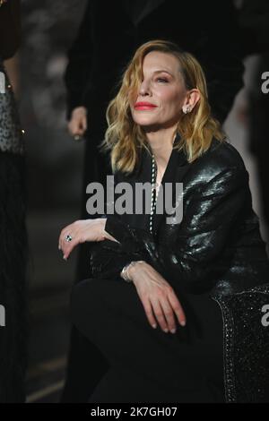 ©franck castel/MAXPPP - 24/02/2022 Cate Blanchett, Cesar film Awards 2022 à l'Olympia à Paris. La cérémonie de remise des prix du film de César 47th à l'Olympia on 25 février 2022 à Paris, France. Banque D'Images