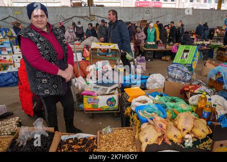 ©Gilles Bader / le Pictorium/MAXPPP - Odessa 29/03/2022 Gilles Bader / le Pictorium - 29/3/2022 - Ukraine / Odessa - Odessa et son grand marché / 29/3/2022 - Ukraine / Odessa - Odessa et son grand marché Banque D'Images