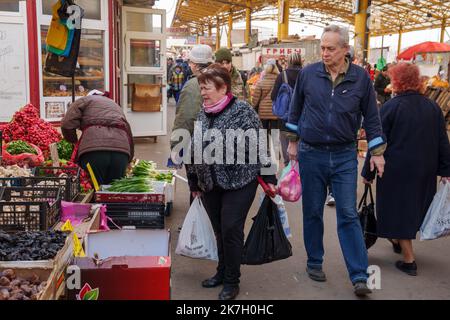 ©Gilles Bader / le Pictorium/MAXPPP - Odessa 29/03/2022 Gilles Bader / le Pictorium - 29/3/2022 - Ukraine / Odessa - Odessa et son grand marché / 29/3/2022 - Ukraine / Odessa - Odessa et son grand marché Banque D'Images