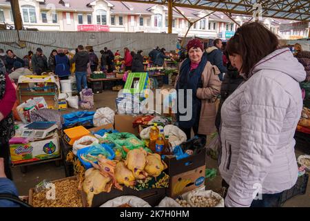 ©Gilles Bader / le Pictorium/MAXPPP - Odessa 29/03/2022 Gilles Bader / le Pictorium - 29/3/2022 - Ukraine / Odessa - Odessa et son grand marché / 29/3/2022 - Ukraine / Odessa - Odessa et son grand marché Banque D'Images