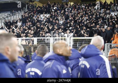 ©PHOTOPQR/LA PROVENCE/SPEICH Frédéric ; Marseille ; 07/04/2022 ; football : Europa Conference League UEFA 1/4 de finale aller match : Olympique de Marseille (OM) - PAOK Salonique (GRECE) au Stade Vélodrome Orange Banque D'Images