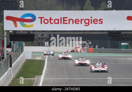 ©PHOTOPQR/LE COURRIER PICARD/HASLIN ; Spa ; 07/05/2022 ; 07/05/22 automobile au monde d'endurance les 6 heures de Spa Francorchamps photo Fred Haslin Banque D'Images